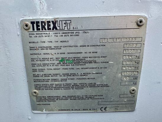 Telescopica Terex Telelift 2306