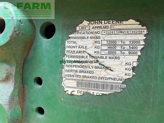 Tractor agrícola - John Deere - 6170r