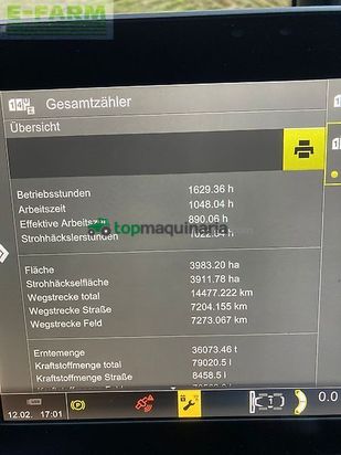 Cosechadora de Cereal - Claas - lexion 7700 tt
