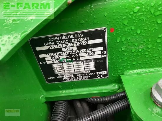 Empacadora gigant - John Deere - c441r