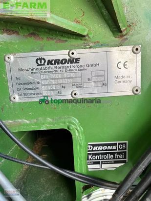 Empacadora gigant - Krone - big pack 1270 xc, multi-bale