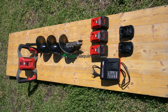 Otra -Ahoyador de batería Einhell GP-EA 18/150 BL. GP-EA 18/150 BL
