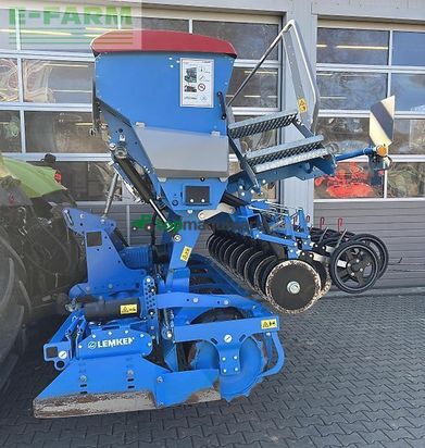 Grada rotativa - Lemken - zirkon 8/300 + saphir 10 isobus