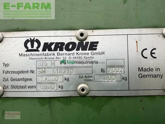 Cortacésped manual - Krone - big m
