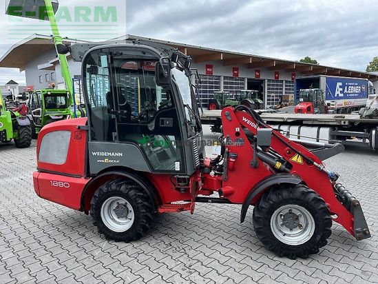 Minicargadora - Weidemann - 1880 kabine mit 30km/h + highflow