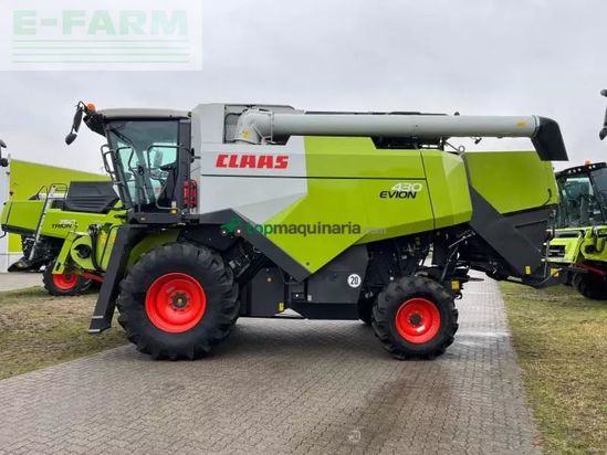 Cosechadora de Cereal - Claas - evion 430 classic