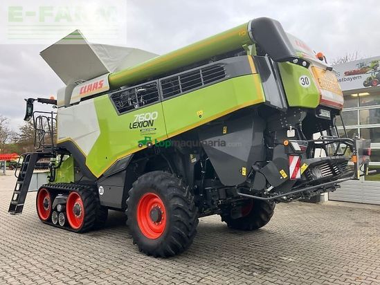 Cosechadora de Cereal - Claas - lexion 7600 tt + v930 + tw
