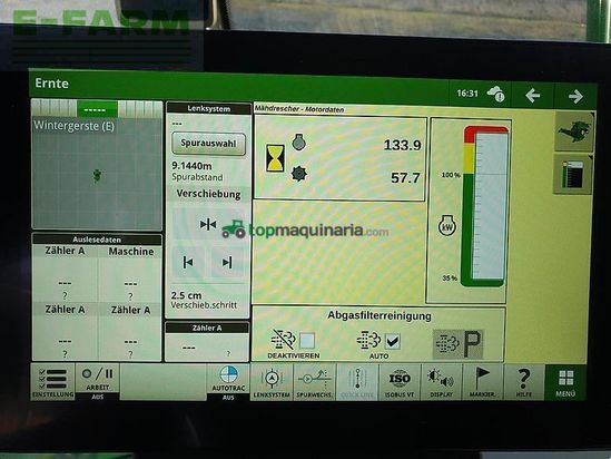 Cosechadora de Cereal - John Deere - t560 hm