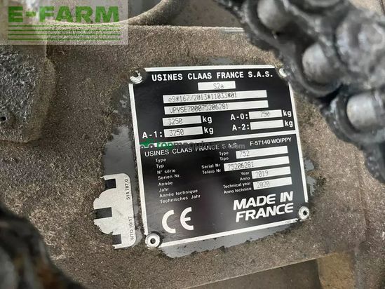 Empacadora gigant - Claas - variant 480 rf