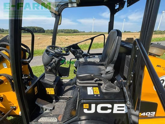 Minicargadora - JCB - 403 plus mit fahrerschutzdach