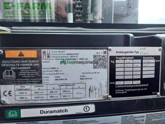 Elevadora - Hyster - h 5.5ft