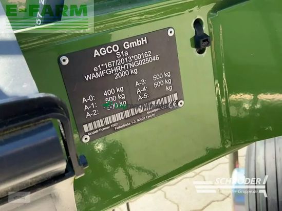 Rastrillo - Fendt - former 1502