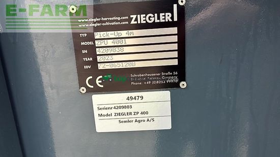 Cabezal - Ziegler - zp 400