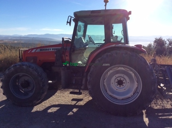 Tractor agrícola - Massey Ferguson - 5465 Dyna con pala cargadora 