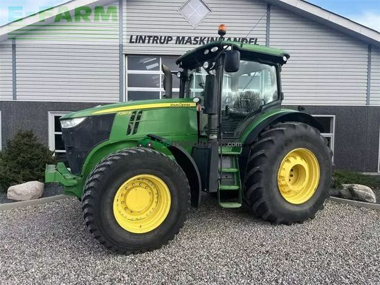Tractor agrícola - John Deere - 7280r med luftanlæg på.