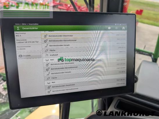 Cosechadora de Cereal - Krone - big x 780