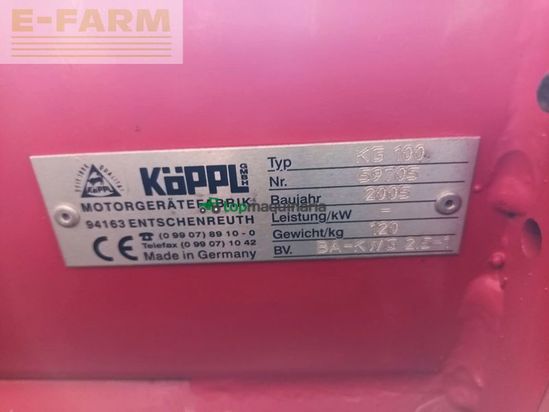 Cortacésped manual - Köppl - bals 14 berg-athlet grundgerät