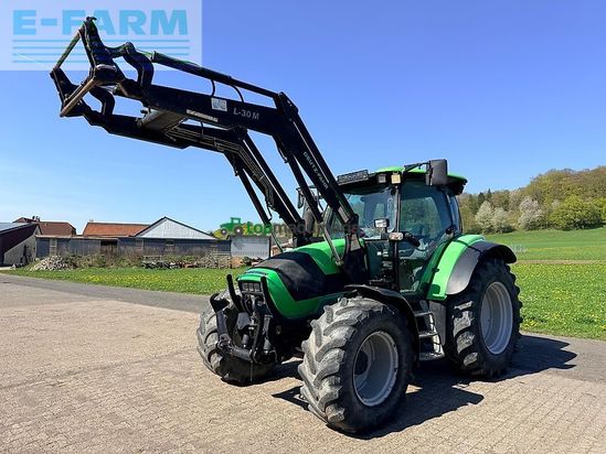 Tractor agrícola - Deutz-Fahr - agrotron k100 mit frontlader