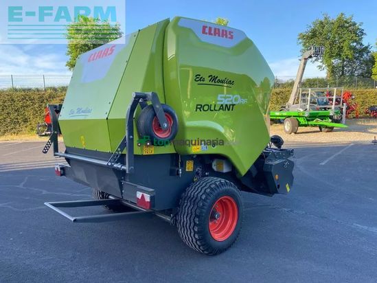 Empacadora gigant - Claas - rollant 520rf 2000 bottes