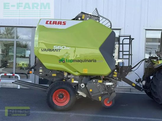 Empacadora gigant - Claas - variant 560 rc trend