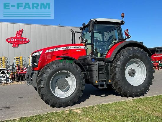 Tractor agrícola - Massey Ferguson - mf 8740 s dyna-vt exclusive