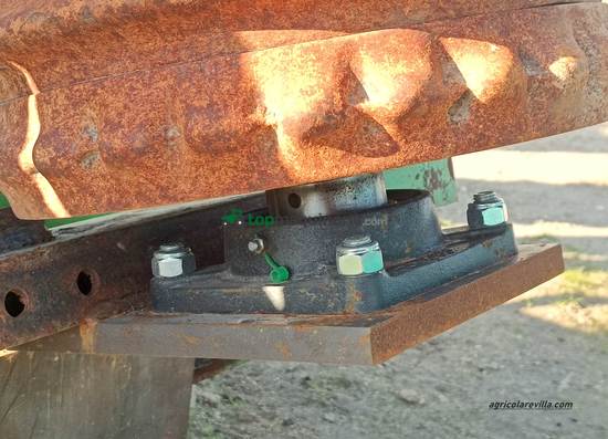 Rodillo y rulo de ocasión de 5 metros disco de 450