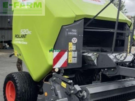 Empacadora gigant - Claas - rollant 520 rc