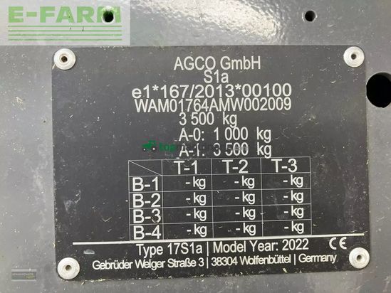 Empacadora gigant - Fendt - rotana 180 xtra cut