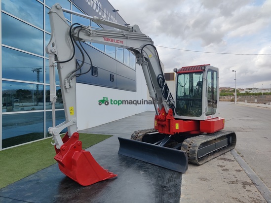 Excavadora - Takeuchi TB 80 FR