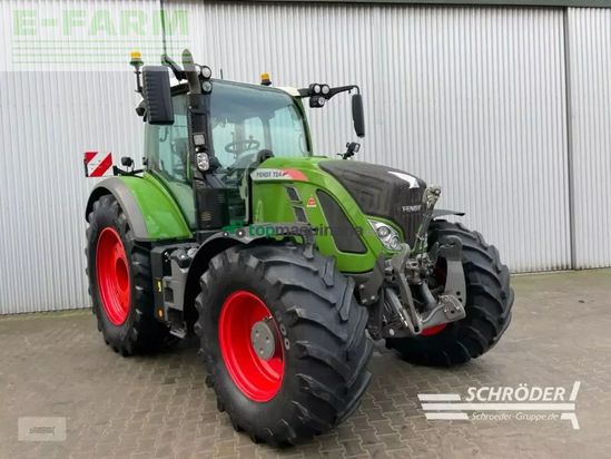 Tractor agrícola - Fendt - 724 vario s4 profi plus