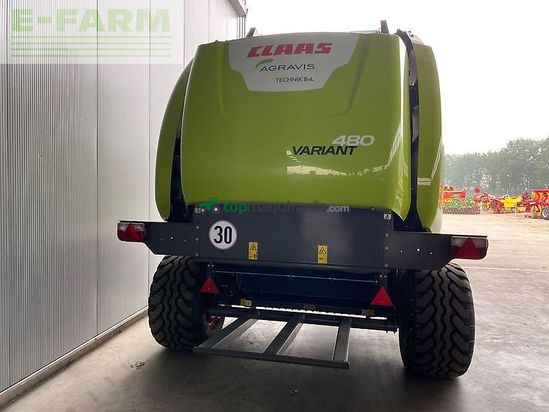 Empacadora gigant - Claas - variant 480 rc pro