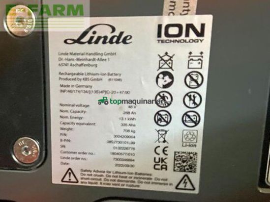 Elevadora - Linde - e 14 evo 386-02