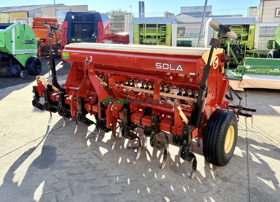 Sembradora en línea convencional - Sola - trisem  294 