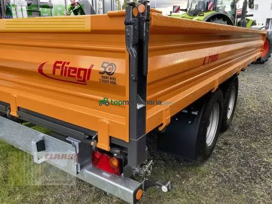 Volquet - Fliegl - tsk 130 tieflade-ausführung