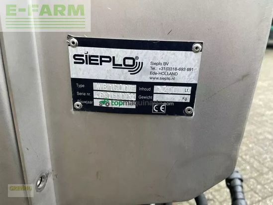 Esparcidor - Sieplo - mb 1600f, mischdosiergerät,