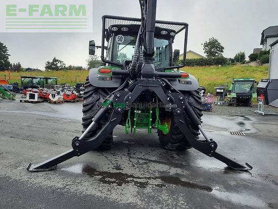 Tractor agrícola - John Deere - 6r 150 mit ladekran
