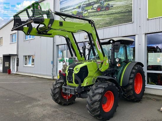 Tractor agrícola - Claas - elios 210 + fl 40 e + klima + druckluft