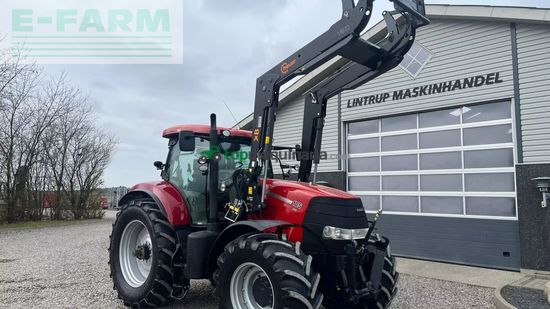 Tractor agrícola - Case IH - puma 185 cvx med frontlæsser og frontlift