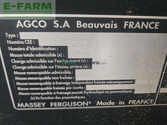 Tractor agrícola - Massey Ferguson - 7485-4 dynavt comfort plus