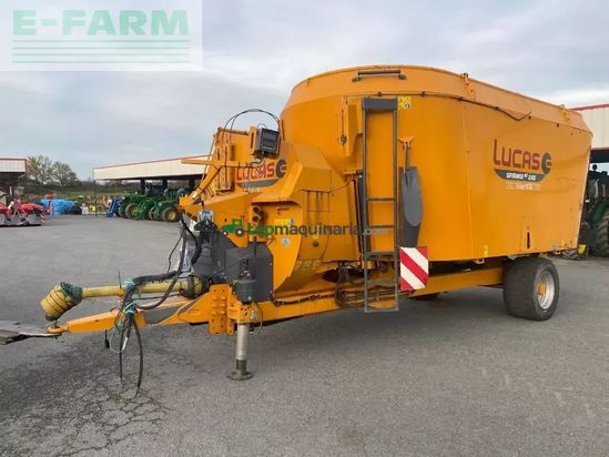 Remolqu esparcidor - Lucas - spirmixjet 240