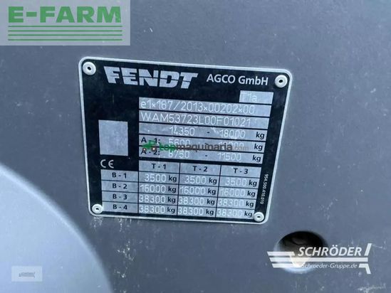 Tractor agrícola - Fendt - 1042 gen2 profi plus +zwillingsbereifung