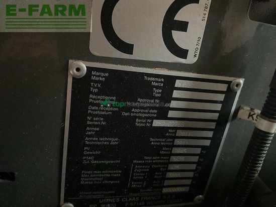 Empacadora gigant - Claas - variant 380 rc