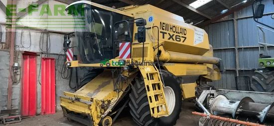 Cosechadora de Cereal - New Holland - tx67 sl