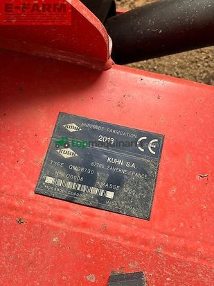 Cortacésped manual - Kuhn - gmd 8730