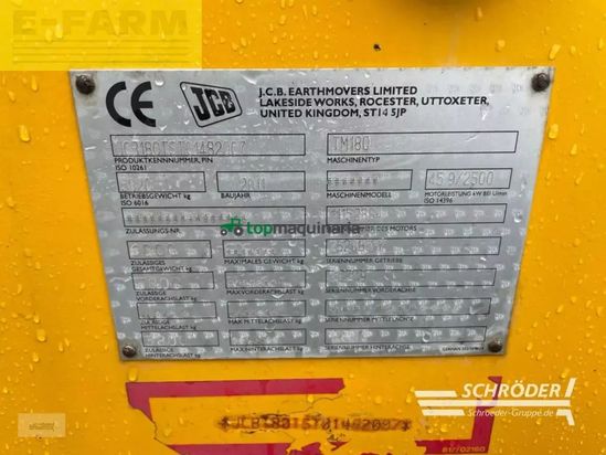 Minicargadora - JCB - tm 180 agri