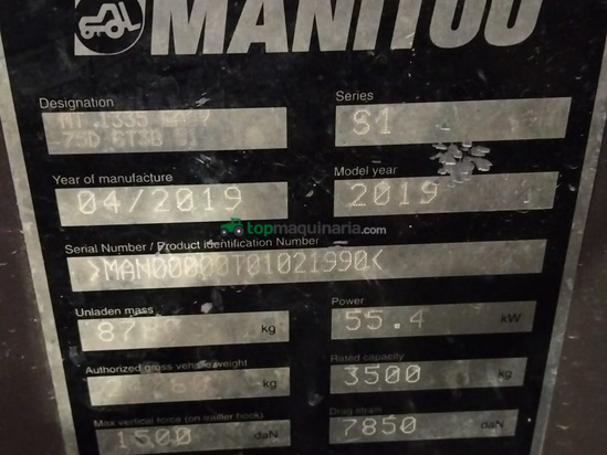 MANITOU MT1335 EASY