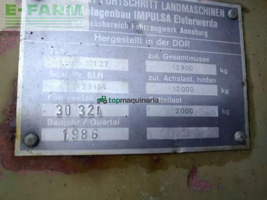 Cisterna - Fortschritt - hts 100