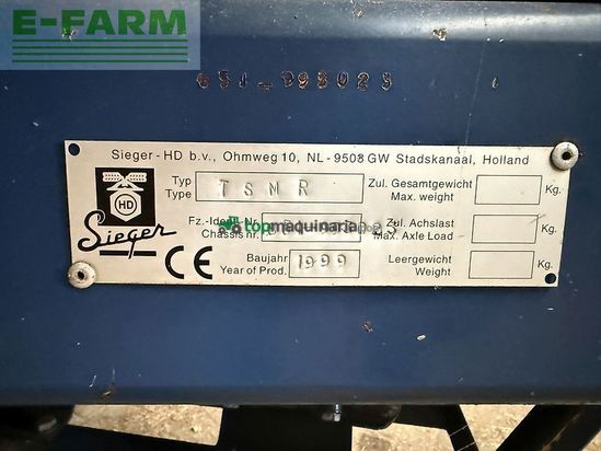 Atomizador - Sieger - sieger veldspuit getrokken 30 meter