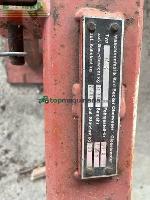 Sembradora monograno mecanica - Becker - aeromat