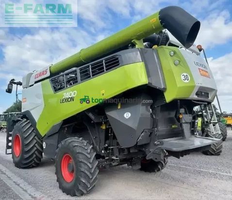 Cosechadora de Cereal - Claas - lexion 7400